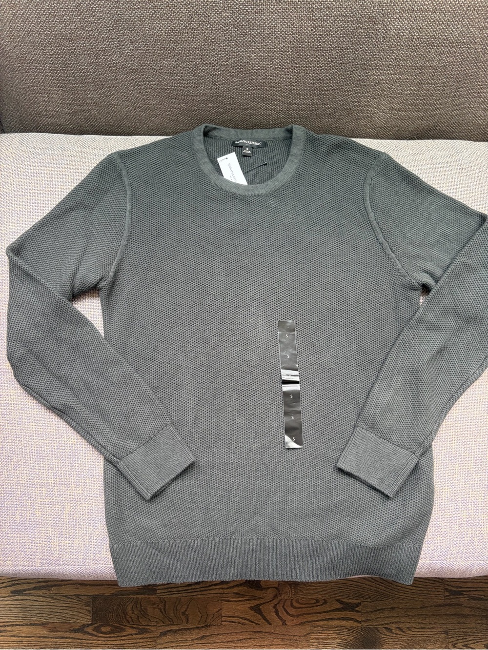 Men's Banana Republic Honeycomb Sweater NWT